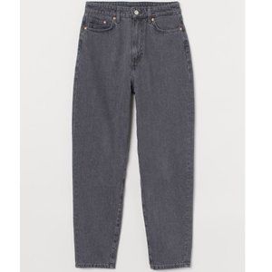 H&M Loose Fit Ultra High Mom Jeans